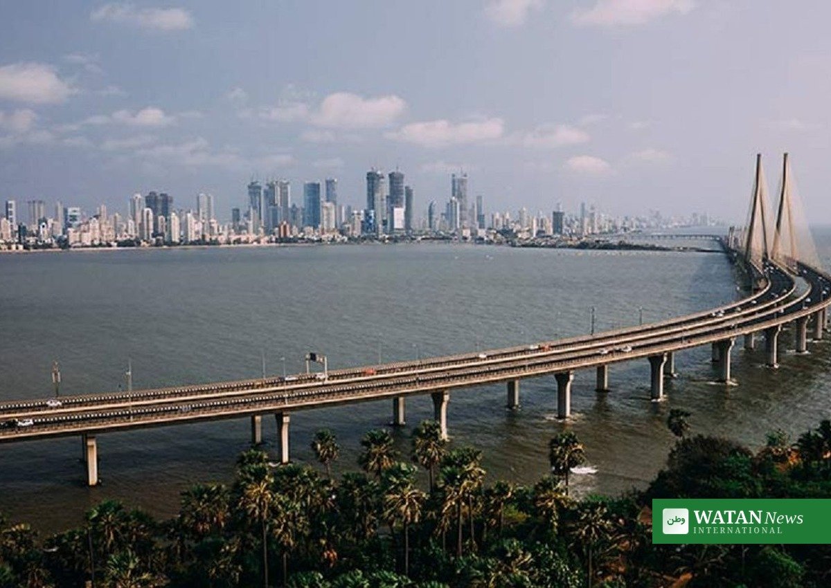 Mumbai's Bandra-Worli Sea Link; the city hosted US India trade deal talks with Marco Rubio