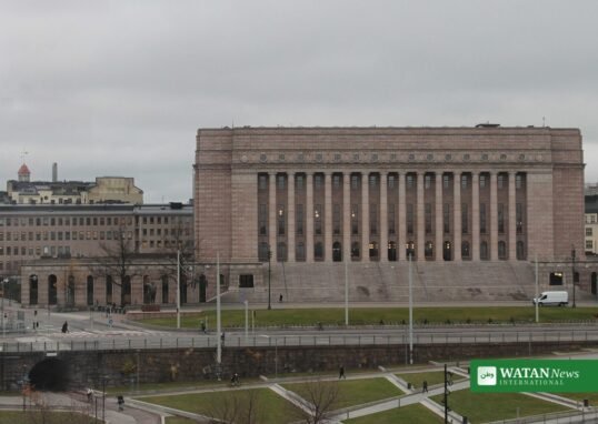 Parlamentsbygningen Helsinki Finland