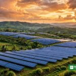 Vena Energy solar panels and wind turbines, renewable energy in the Philippines