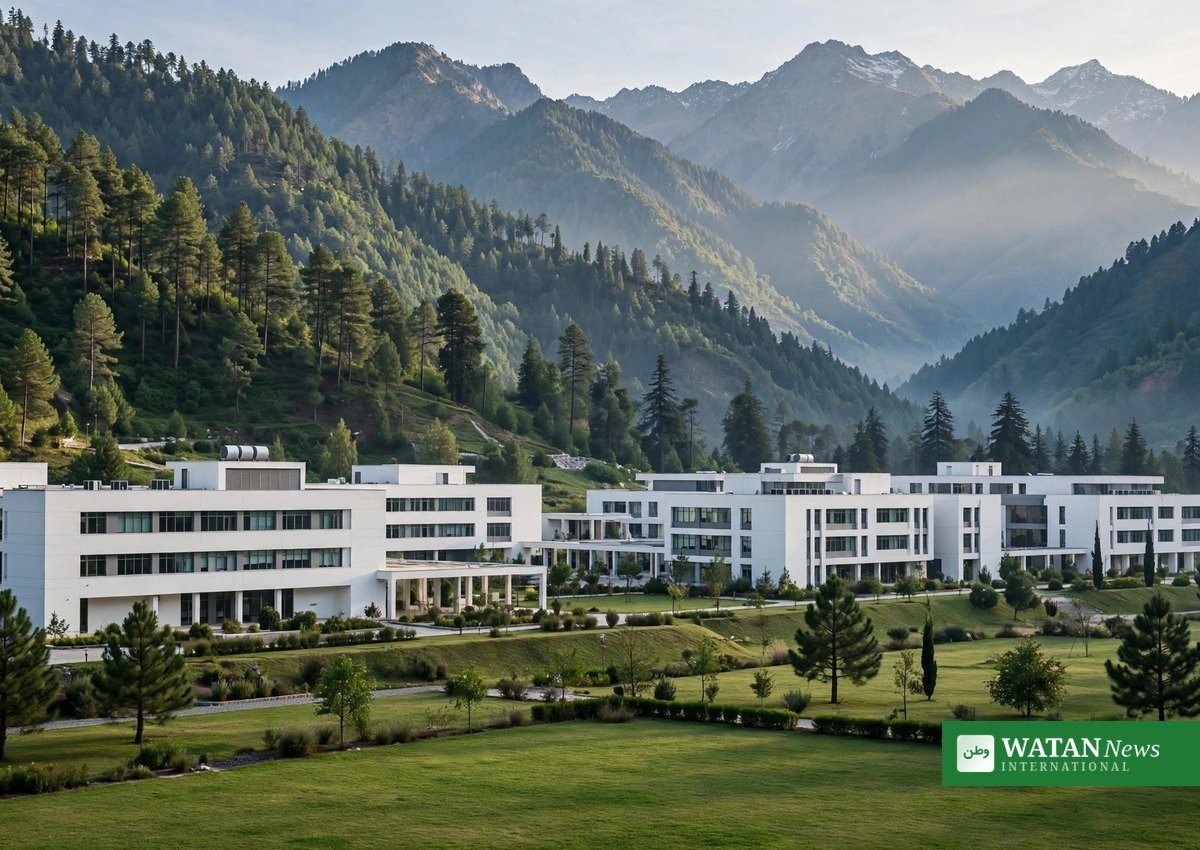 University of Swat vice chancellor — illustrative image of a university campus in the Swat Valley, Pakistan