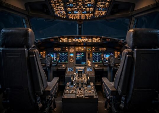 Cockpit of a commercial airliner – the Flydubai attack investigation centres on the cockpit assault aboard Flight FZ1073