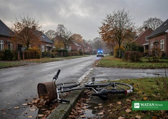 Ulykke Otterup – væltet cykel på vej i Otterup efter kollision med bil torsdag morgen