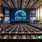 COP31 UN Climate Change Conference hall in Antalya, Turkiye