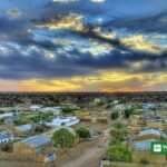 Nyala city Sudan Darfur market drone strike