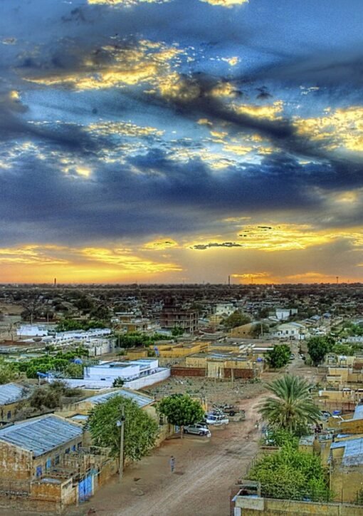 Nyala city Sudan Darfur market drone strike