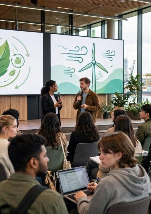 Hamburg Sustainability Conference Youth Ambassador-session med unge ledere