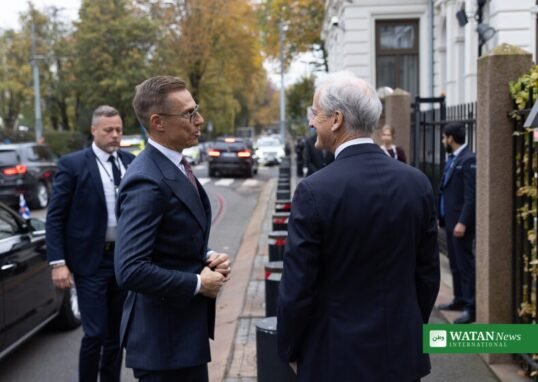 Finland President Alexander Stubb in Norway