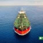 Oil tanker at sea in the Strait of Hormuz region — Gulf peace deal US Iran war