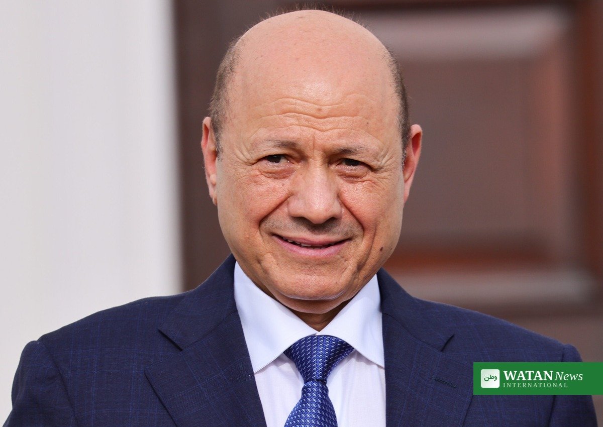 Yemen military operation Houthis — Rashad al-Alimi, head of Yemen's Presidential Leadership Council