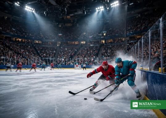 Ishockeykamp i fyldt arena – Anaheim Ducks mod Florida Panthers i NHL, Lars Eller Florida Panthers