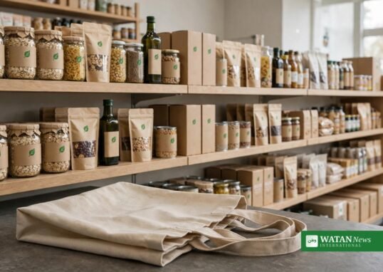 EU greenwashing regler: øko-mærkede varer på supermarkedshylde