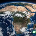 NiMet AfriGEO klimapris — satellitbillede af Afrika