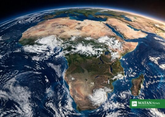 NiMet AfriGEO klimapris — satellitbillede af Afrika