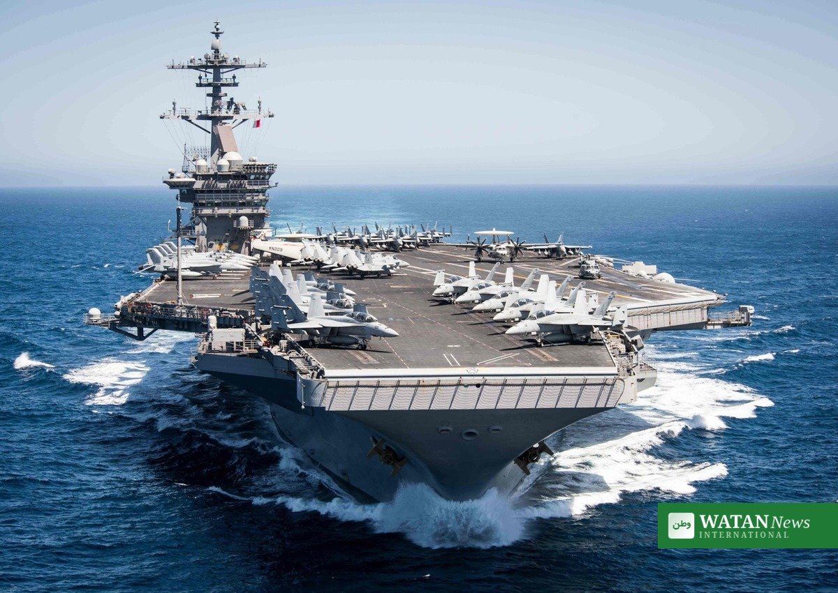 US third aircraft carrier: USS Theodore Roosevelt carrier strike group heads toward Iran
