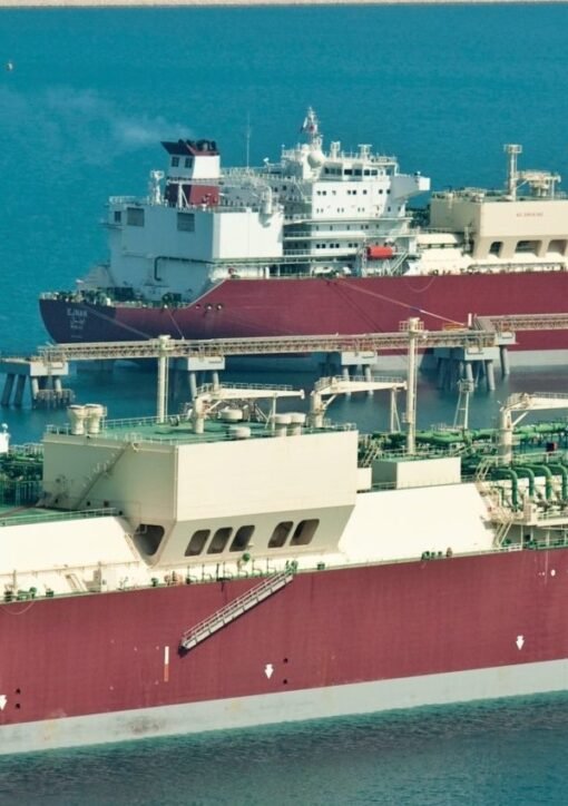Tanker attack Qatar - LNG tankers at Ras Laffan port, Qatar