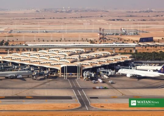 King Khalid International Airport in Riyadh, Saudi Arabia — attacked by Houthi missiles