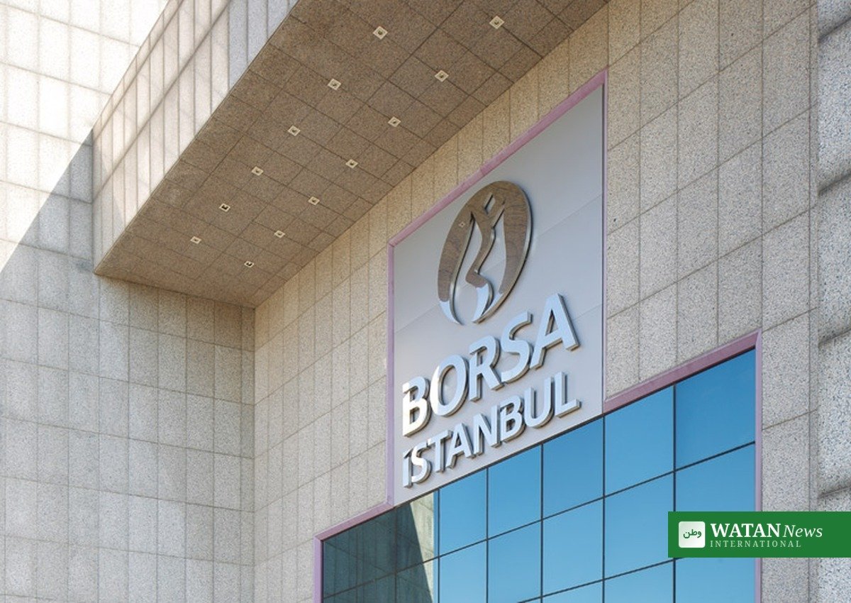 Borsa Istanbul sign on the stock exchange building in Istanbul