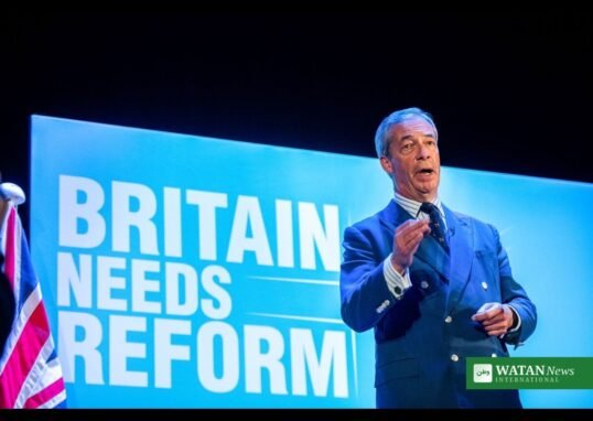 Ann Widdecombe murder suspect's terror plot target Nigel Farage at a Reform UK event