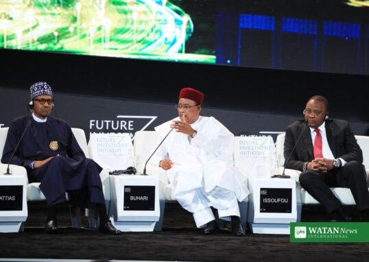 Future Investment Initiative panel session at Davos in the Desert in Riyadh, Saudi Arabia