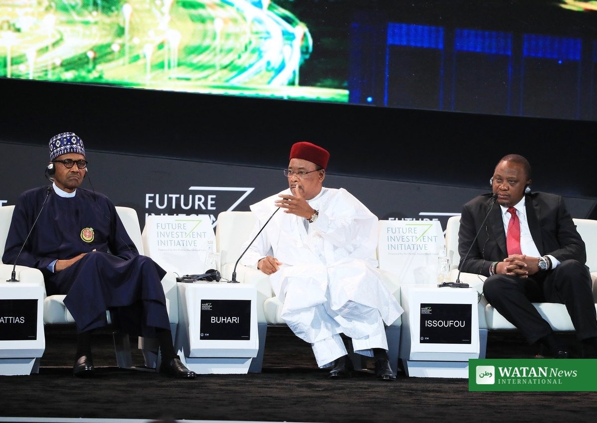 Future Investment Initiative panel session at Davos in the Desert in Riyadh, Saudi Arabia
