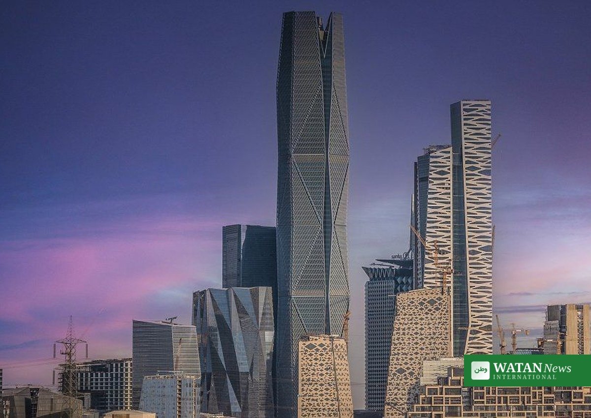 King Abdullah Financial District skyline in Riyadh, Saudi Arabia