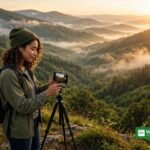 GLF Social Media Ambassadors — young digital storytellers creating climate content in nature
