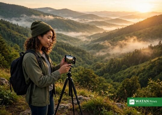 GLF Social Media Ambassadors — young digital storytellers creating climate content in nature