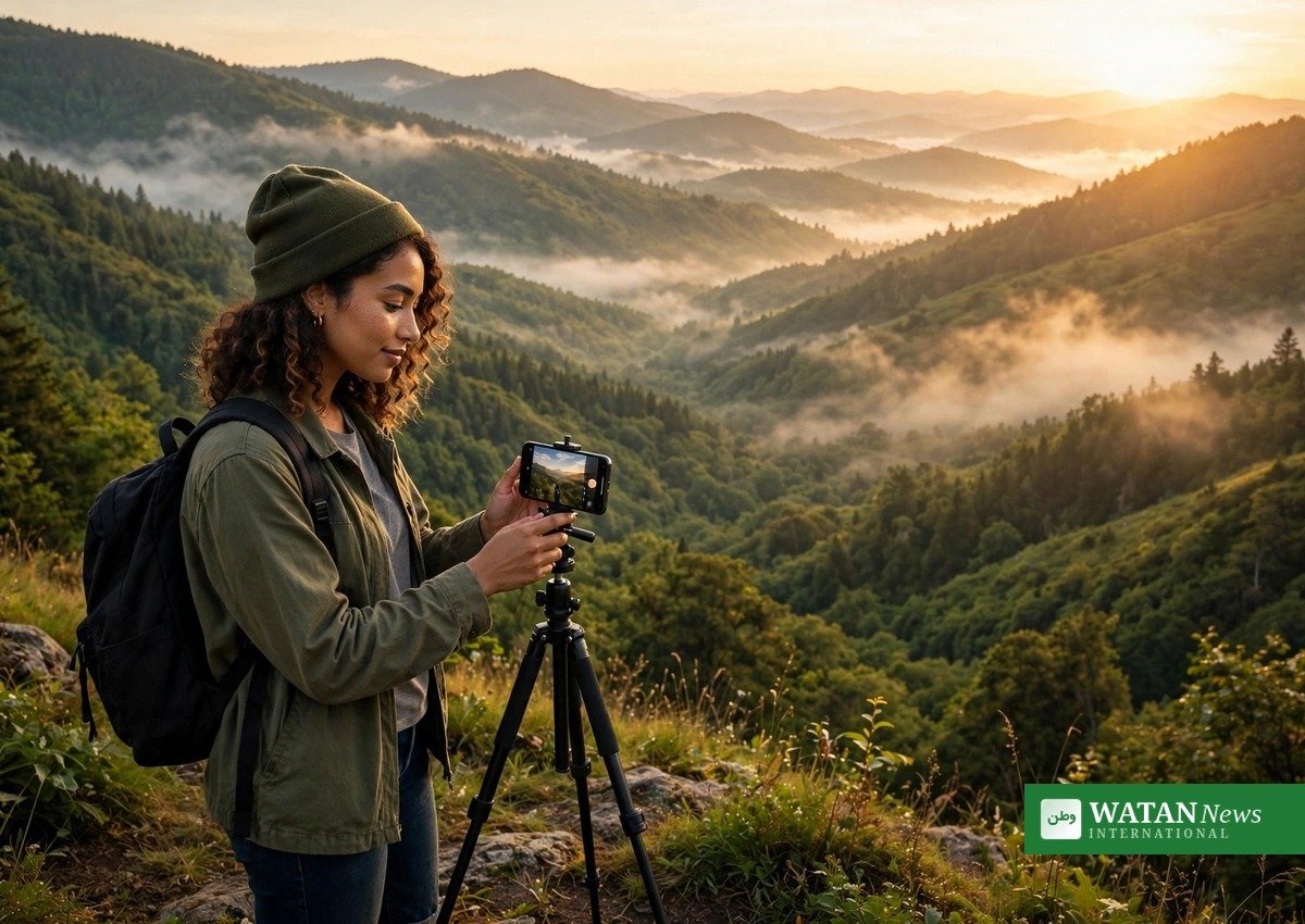 GLF Social Media Ambassadors — young digital storytellers creating climate content in nature
