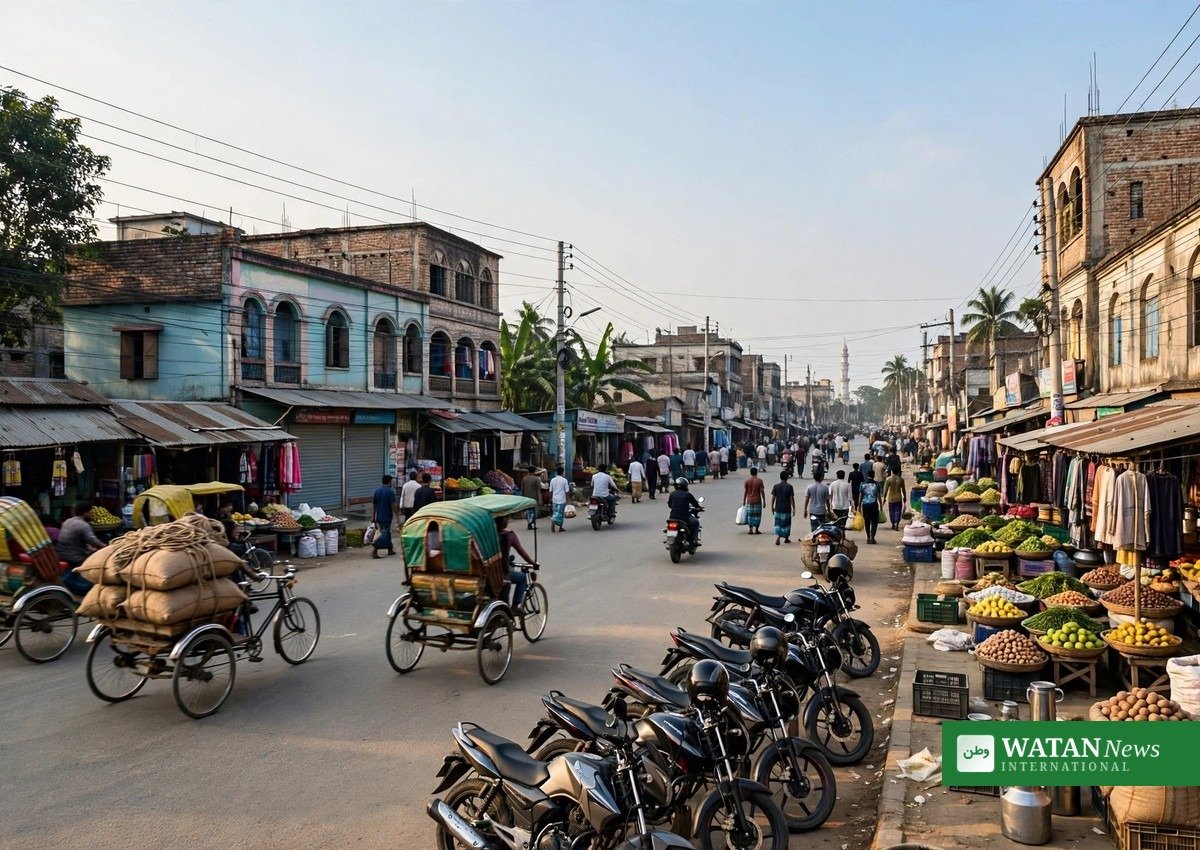 بنگلہ دیش کے ایک شہر کی علامتی تصویر