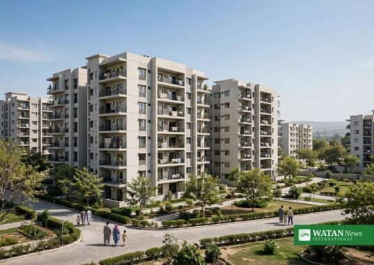 Modern residential apartment buildings promoted under the National Housing Policy 2025