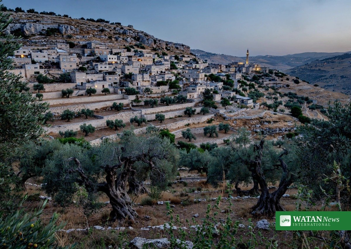 Yasuf village in the occupied West Bank, where Mashhour Yassin was shot dead on October 1, 2026