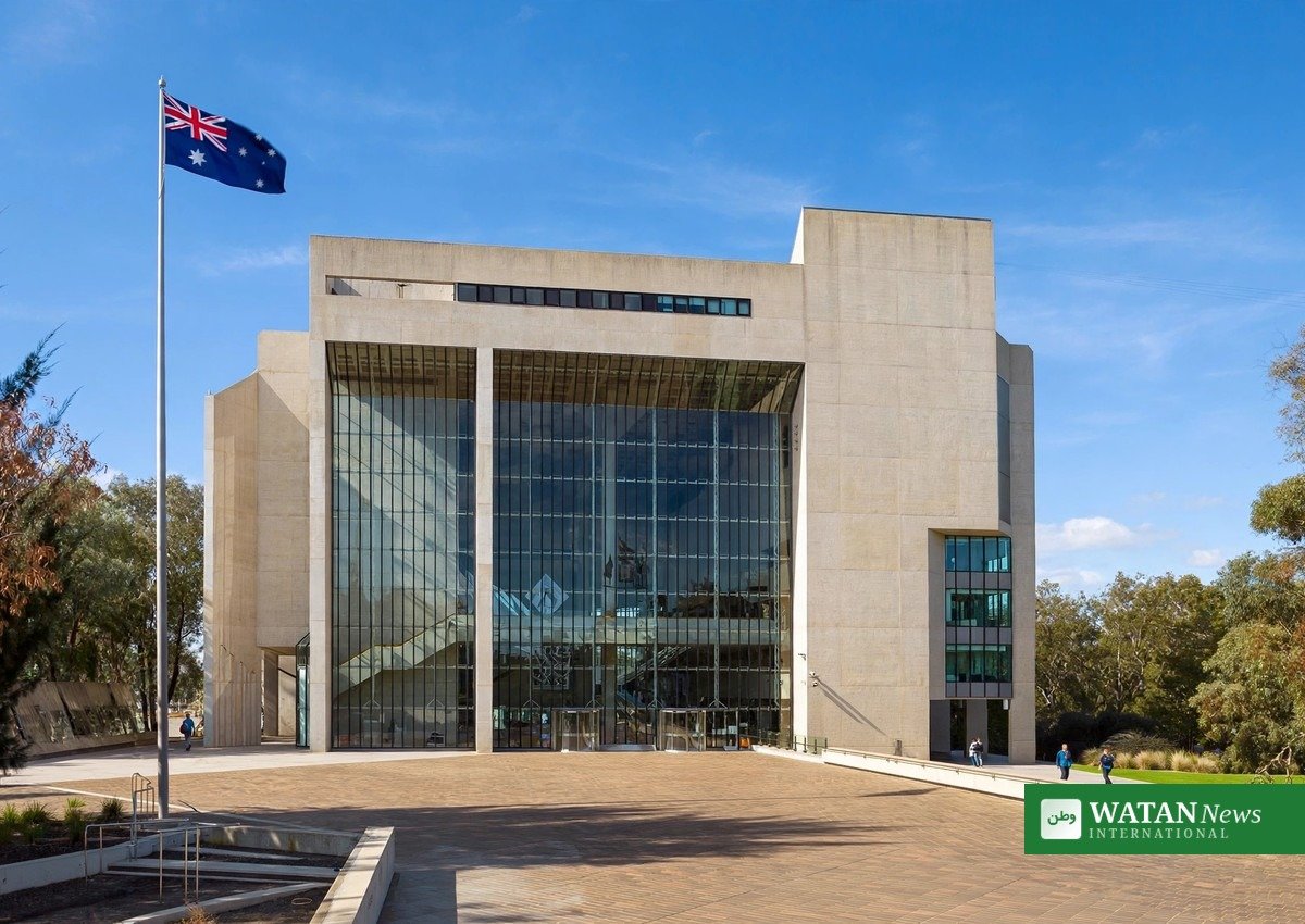 High Court of Australia in Canberra, which handed down the 3-2 Mount Pleasant coal mine ruling