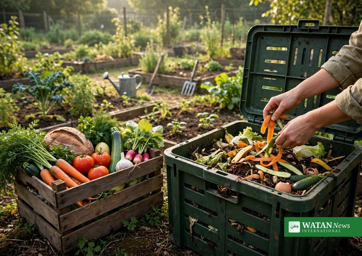 Composting food scraps to cut methane emissions — zero waste climate action