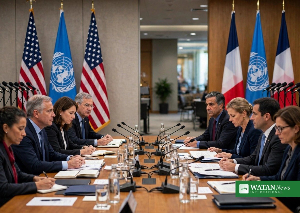 Bilateral meetings on the sidelines of the 81st UNGA session — the Ishaq Dar UNGA briefing covered 28 bilateral engagements (illustration)