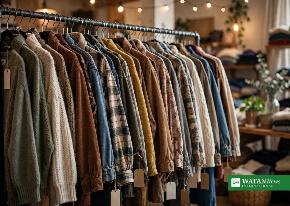 Genbrugstøj i en butik – bæredygtig mode med fokus på genbrug og kvalitet