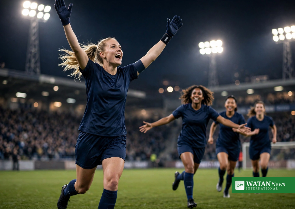 HB Køge Champions League – jubel efter den historiske 5-1-sejr over Servette