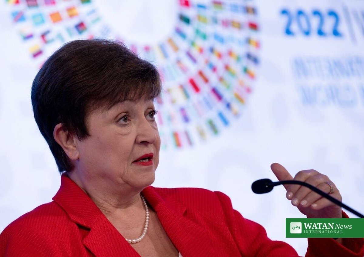 IMF Managing Director Kristalina Georgieva at the IMF Georgieva warning speech