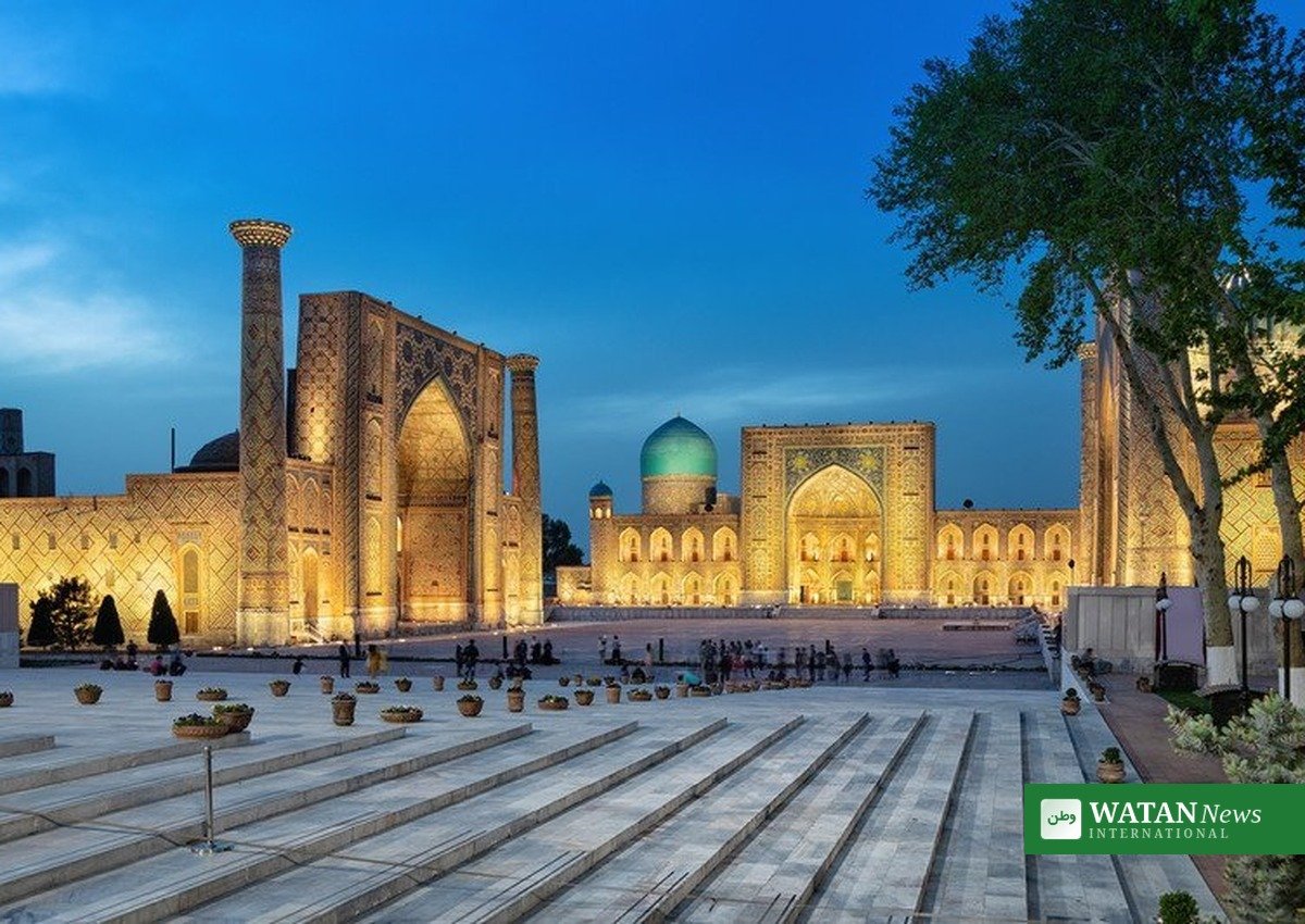 Registan-pladsen i Samarkand, Usbekistan – Centralasien rejse