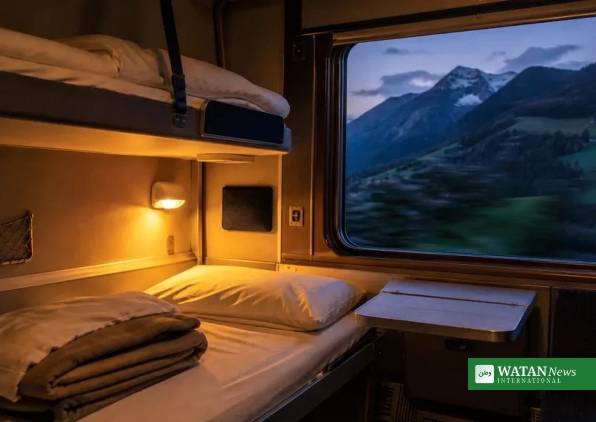 European Sleeper nattog: sovekabine i europæisk nattog