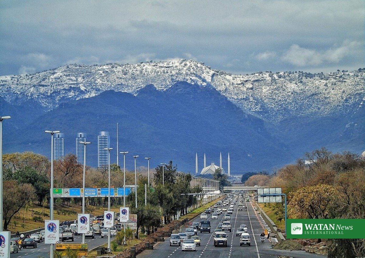 Islamabad og PTI march mod Islamabad — gadebillede fra den pakistanske hovedstad
