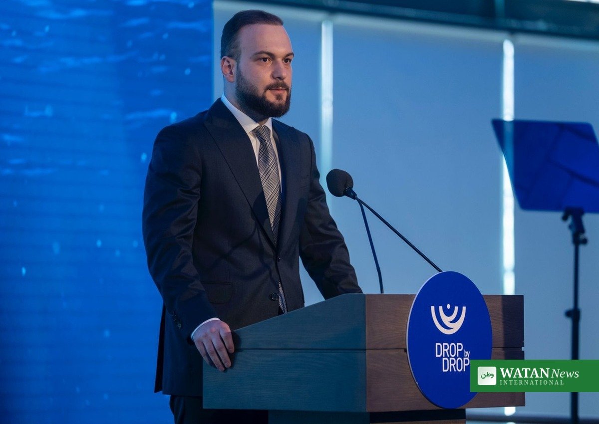 Samed Ağırbaş ved talerstolen – den grønne ambassadør for COP31's handlingsdagsorden