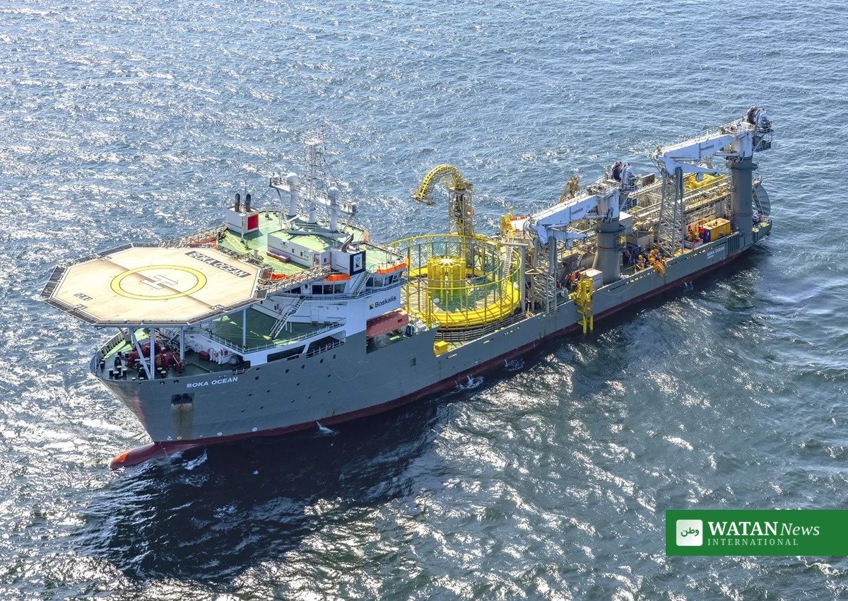 Kabelskibet BOKA Ocean skal lægge kabler til havvindmøllerne i Zeevonk