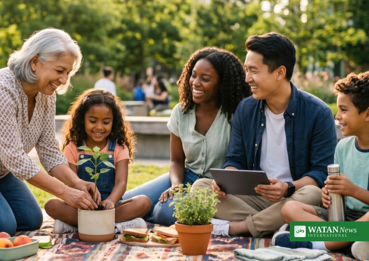 social media democracy survey: multi-generational family sharing everyday social life