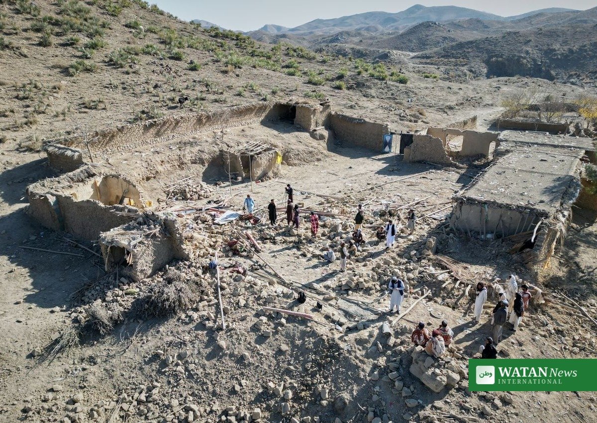Pakistan airstrikes Afghanistan: villagers search rubble of destroyed homes in Kunar
