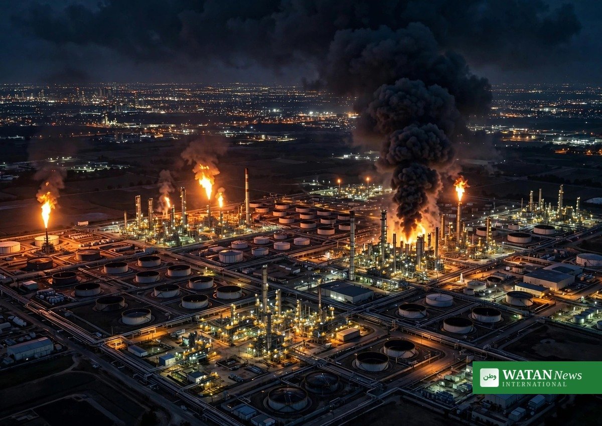 Oil infrastructure in the Gulf region amid the Yemen Houthi offensive and Iran-US tensions