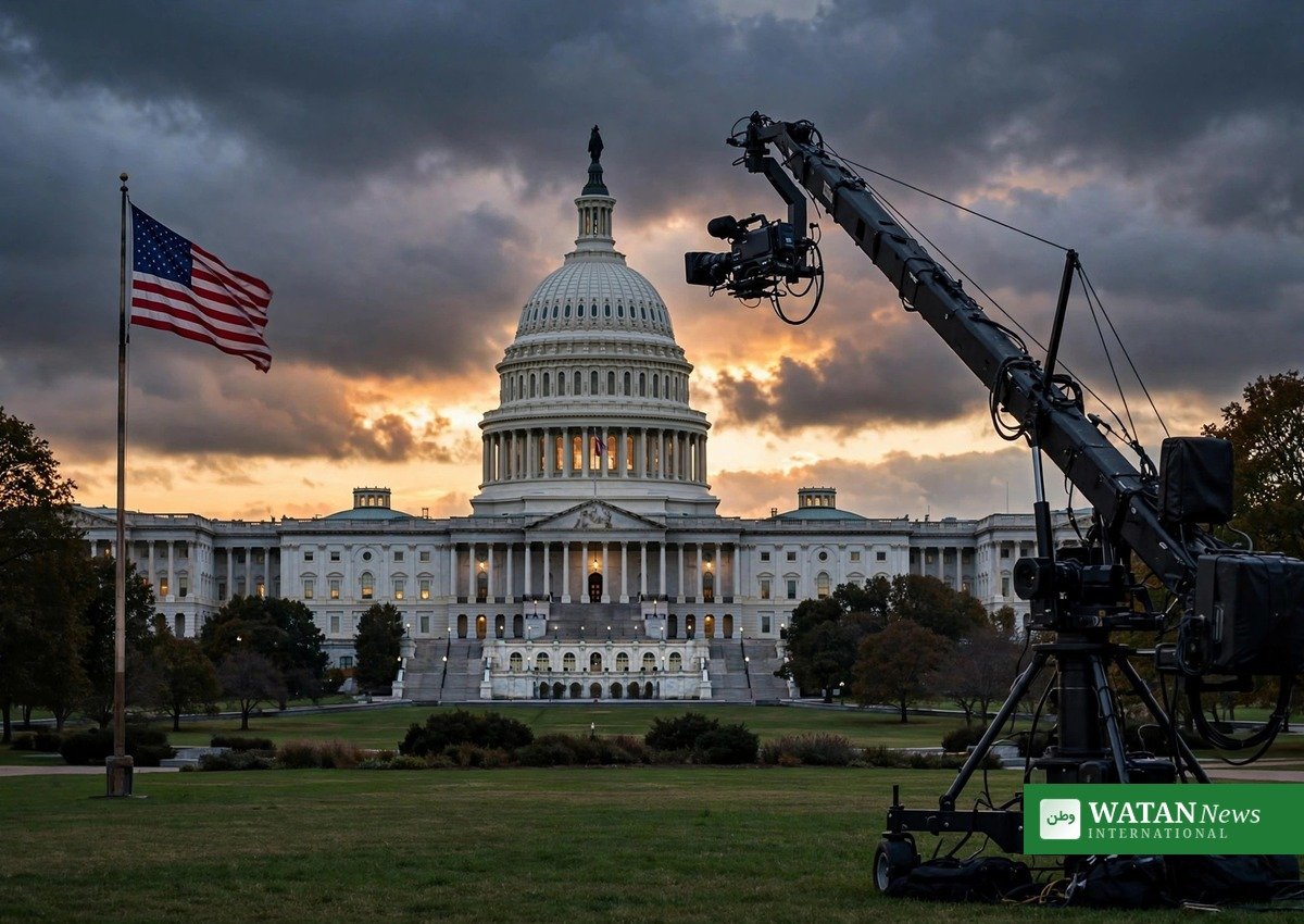 U.S. Capitol at dusk amid congressional scrutiny of taxpayer-funded ads