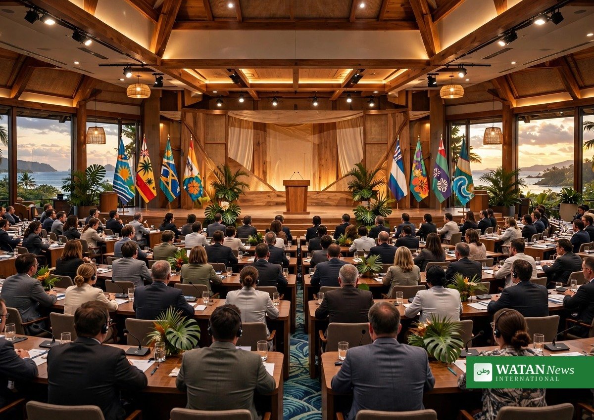 Delegates at the Pacific pre-COP31 climate summit in Fiji amid Australia extreme summer weather warnings