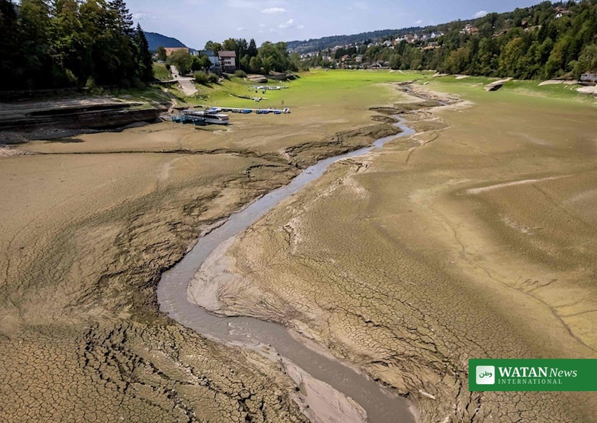 Udtørret vandreservoir i Europa – vandmangel og EU's klimaresiliens