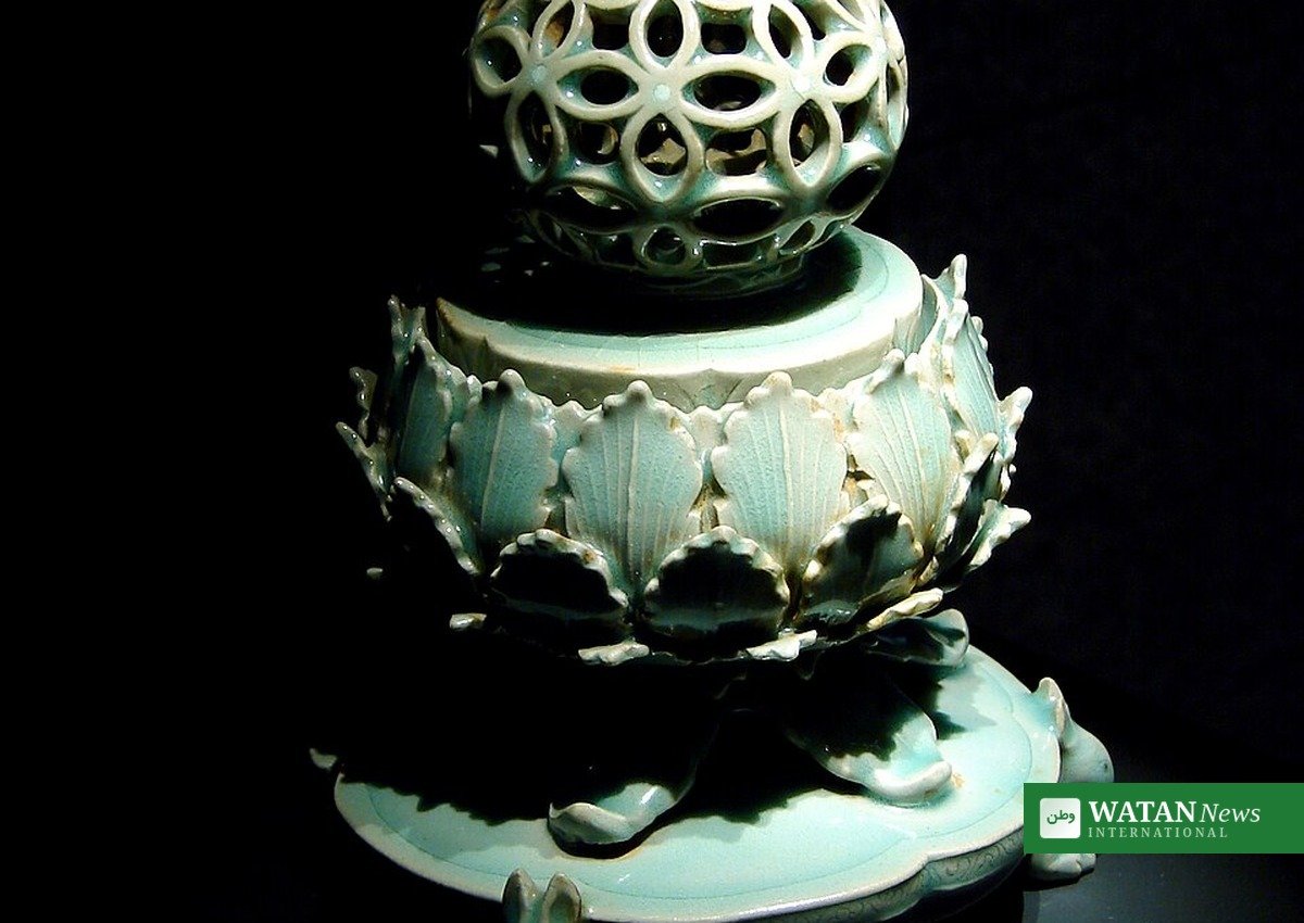 British Museum Korea exhibition celadon incense burner treasure