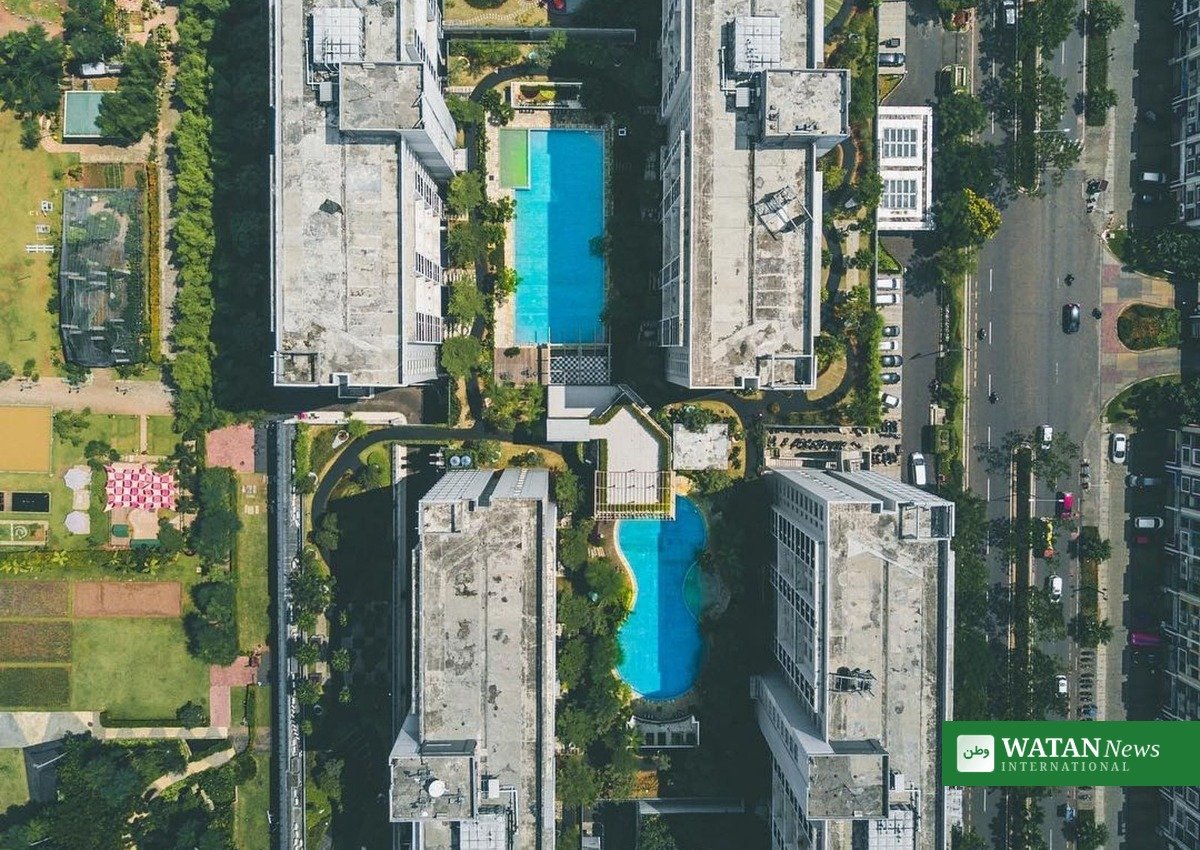High-rise apartment towers, a symbol of the global housing affordability challenge